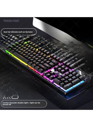 Digital Computer Keyboard 104 Keys Usb Interface For Gaming Office-Color:Black-Mixed Light - pzsku/Z0C56A86D89F9C3B90A1DZ/45/_/1741853784/1a65c6f7-31ba-4973-8fe4-d552265ac2eb