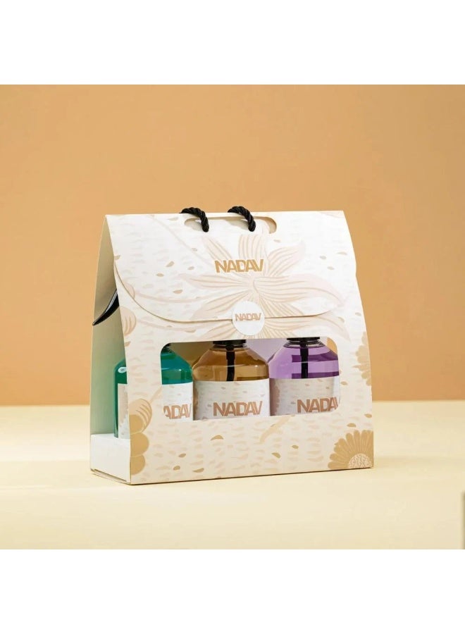 Nadav Naseem Home Fragrance Bundle – 3 Bottles × 250 ml