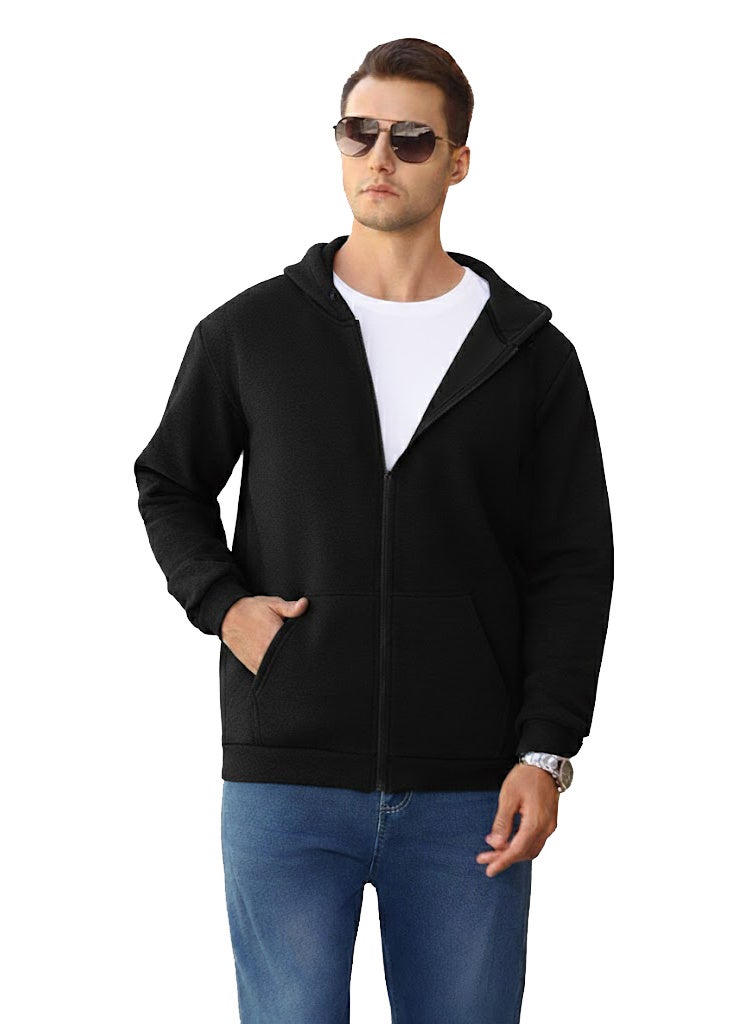 Long Sleeve Casual Solid Basic Hoodie Sweatshirt - Image 1