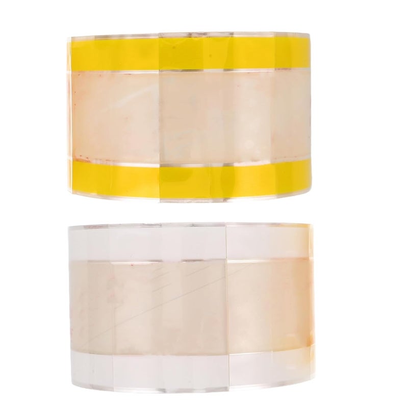 SOIMISS 2pcs Nail Art Stamping Cleaner Tape Disposable Gel Remover Stickers for Fast Pattern Removal and Hygienic Manicure Tool Cleaning Travel-friendly Nail Adhesive Tapes for Salon and - Image 1