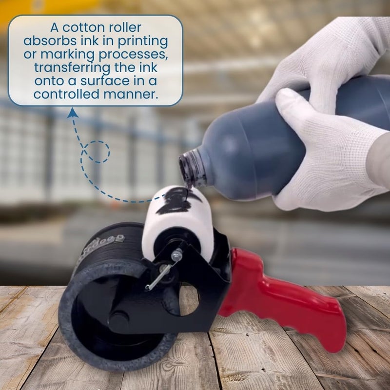 Smartpack Handy Coder Machine for Batch No. MFG. MRP. EXP. Date Printing on Laminated and without Laminate Carton Box | Handheld Coder Printer | Coder Size - 4 INCH With 8MM Letter Set - Image 5