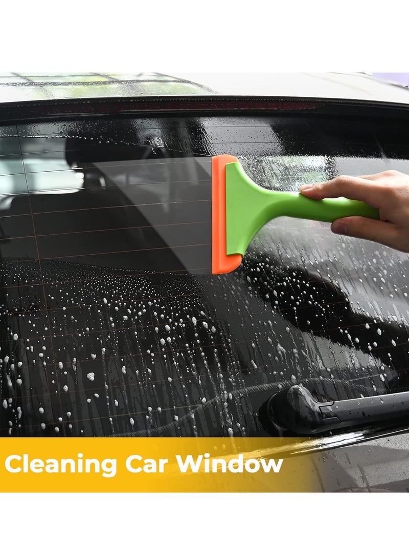 Generic 1pc Small Car Silicone Squeegee Window Shower Squeegee,Auto Water Blade Squeegee for Shower Glass Door,Car Windshield, Window, Mirror, Bathroom,Countertop Cleaning  - Image 3