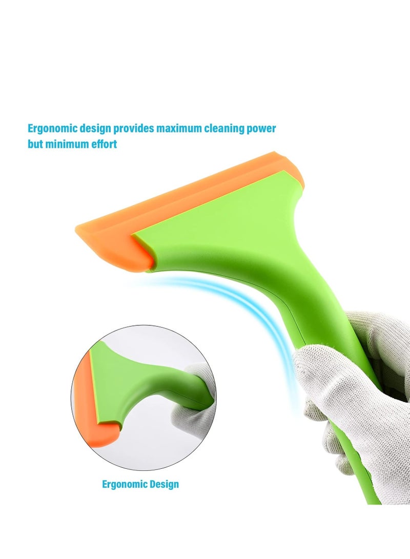 Generic 1pc Small Car Silicone Squeegee Window Shower Squeegee,Auto Water Blade Squeegee for Shower Glass Door,Car Windshield, Window, Mirror, Bathroom,Countertop Cleaning  - Image 4