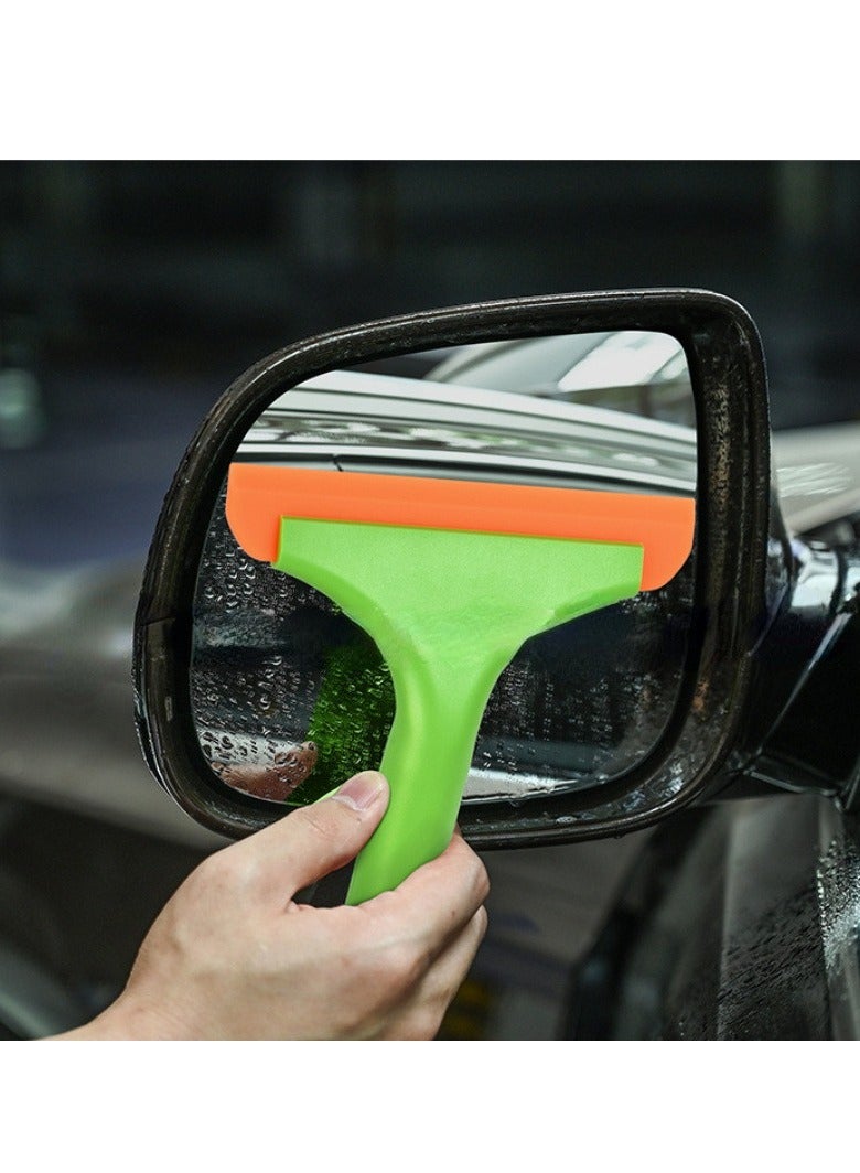 Generic 1pc Small Car Silicone Squeegee Window Shower Squeegee,Auto Water Blade Squeegee for Shower Glass Door,Car Windshield, Window, Mirror, Bathroom,Countertop Cleaning  - Image 1