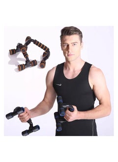 YOMA Push Up Bar Stands I-Type Handles Fitness Equipment Gym Home Muscle Training  - Image 3