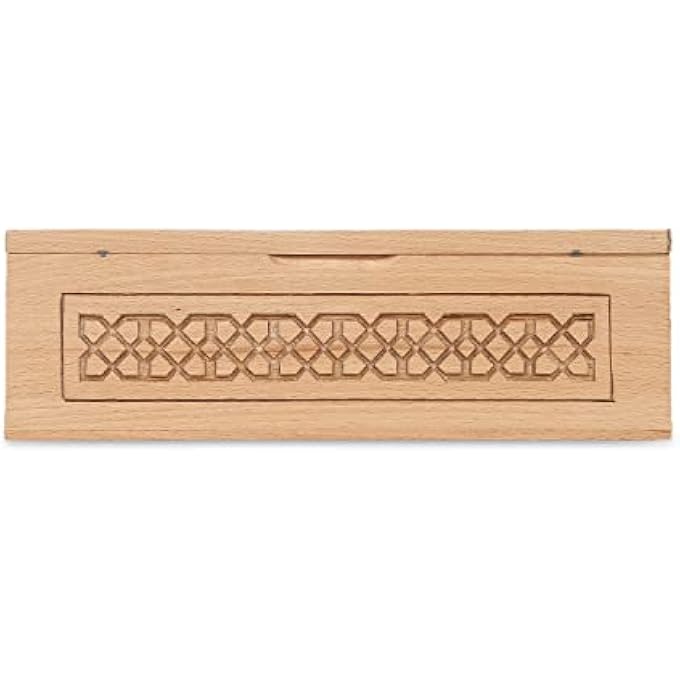 Hashcart Tea Box  Tea Organizer For Tea Bags  Tea Box For Tea Bags Organizer With 8 Compartment For Kitchen Cabinet Hand Carved Made Up Of Natural Wood Teabags Not Included - Image 5
