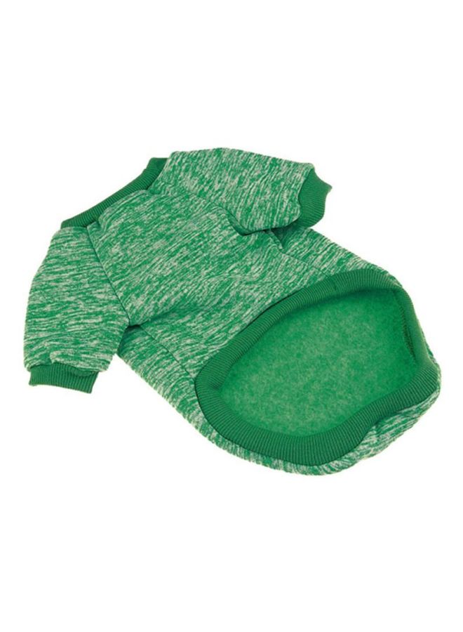 أوتاد سترة للحيوانات الأليفة مع هودي أخضر 40x0.5x26سم - Image 2