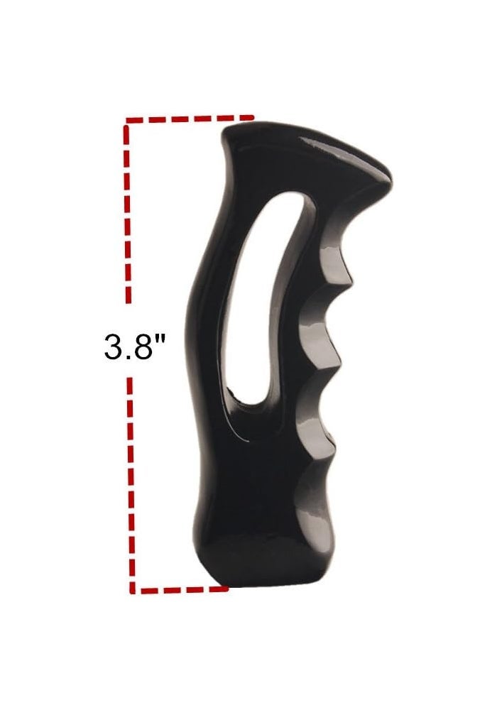 JGR Universal Gun Grip Handle Shift Knob for Manual Gearbox - Black - Image 4