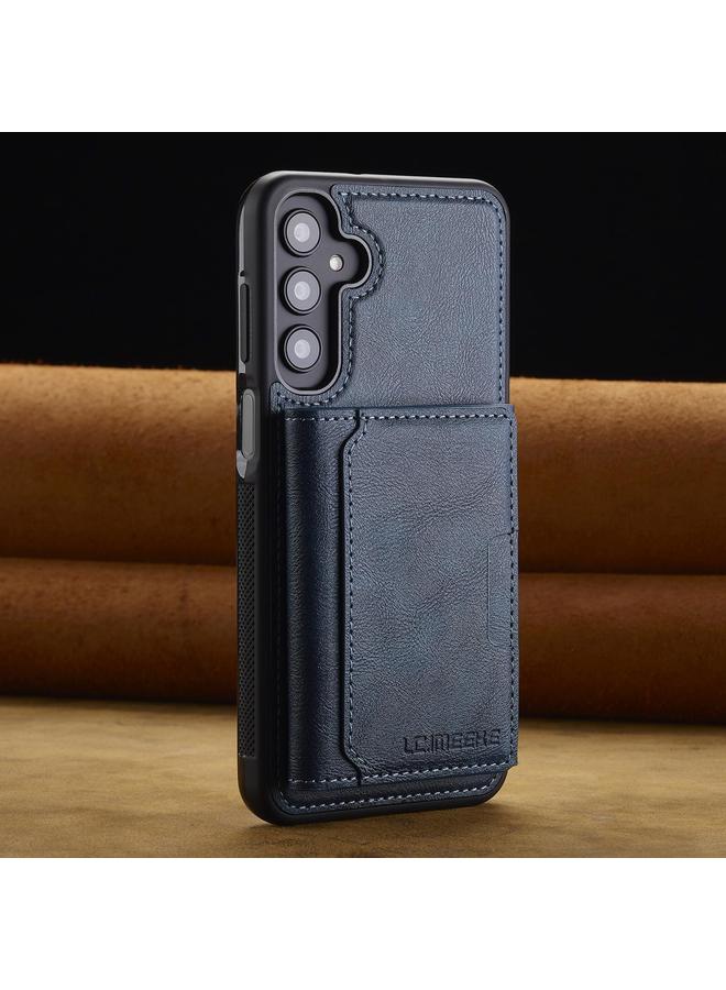 ال سي اميكي جراب لهاتف Samsung Galaxy A36 5G L5 Series مع حقيبة بطاقات RFID قابلة للفصل وحافظة هاتف Magsafe - Image 2