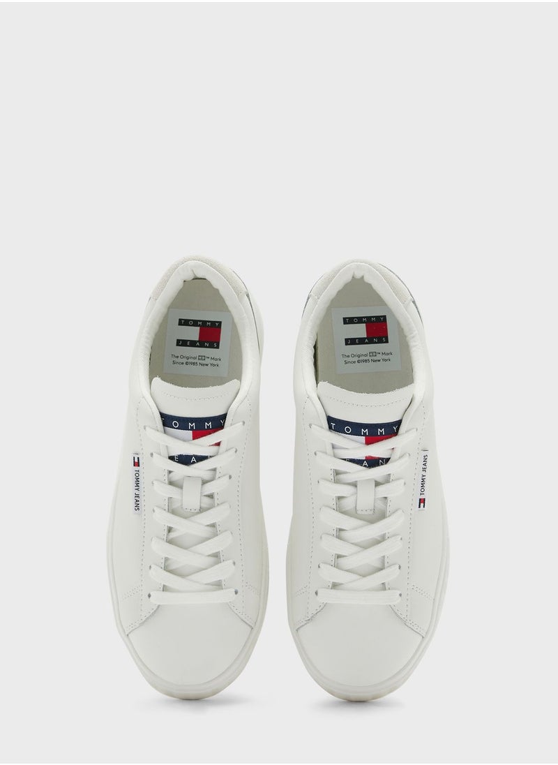 TOMMY JEANS Cupsole Low Top Sneakers  - Image 4