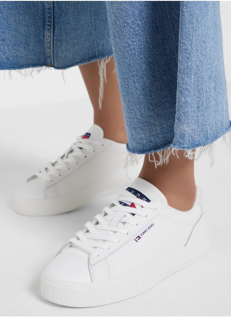 TOMMY JEANS Cupsole Low Top Sneakers  - Image 5