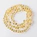 Novborcz 98Pcs Crystal Teardrops Novborcz 8x9mm Top Drilled Teardrops Chandeliers Pendants DIY Projects Earrings Necklaces Bracelets for Jewelry Making Home Hanging Decorations Shiny Yellow - Image 2
