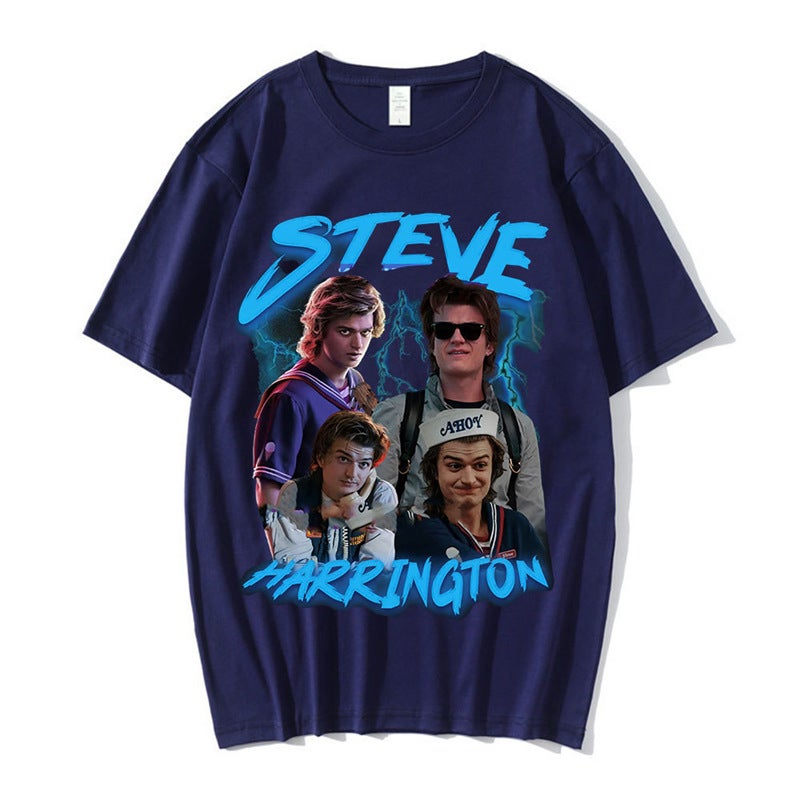 Steve Harrington T-Shirts Women Harajuku Graphics Print T-Shirts - Image 1