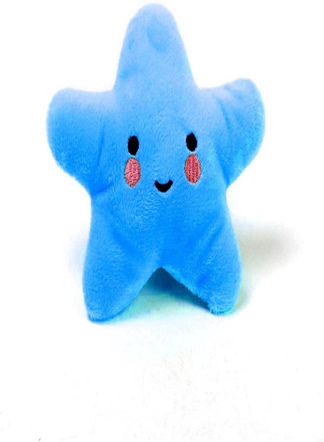 BWESOO Starfish Shape Dog Pet Chew Plush Squeaky Cute Interactive Play Training Household Accessories, Puppy Sound Chew Squeaker Pet Supplies - Image 1