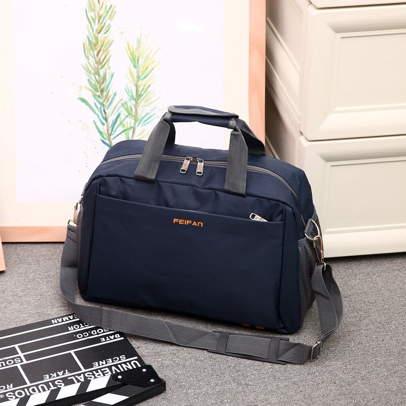 Large Capacity Waterproof Travel Bag Dark blue