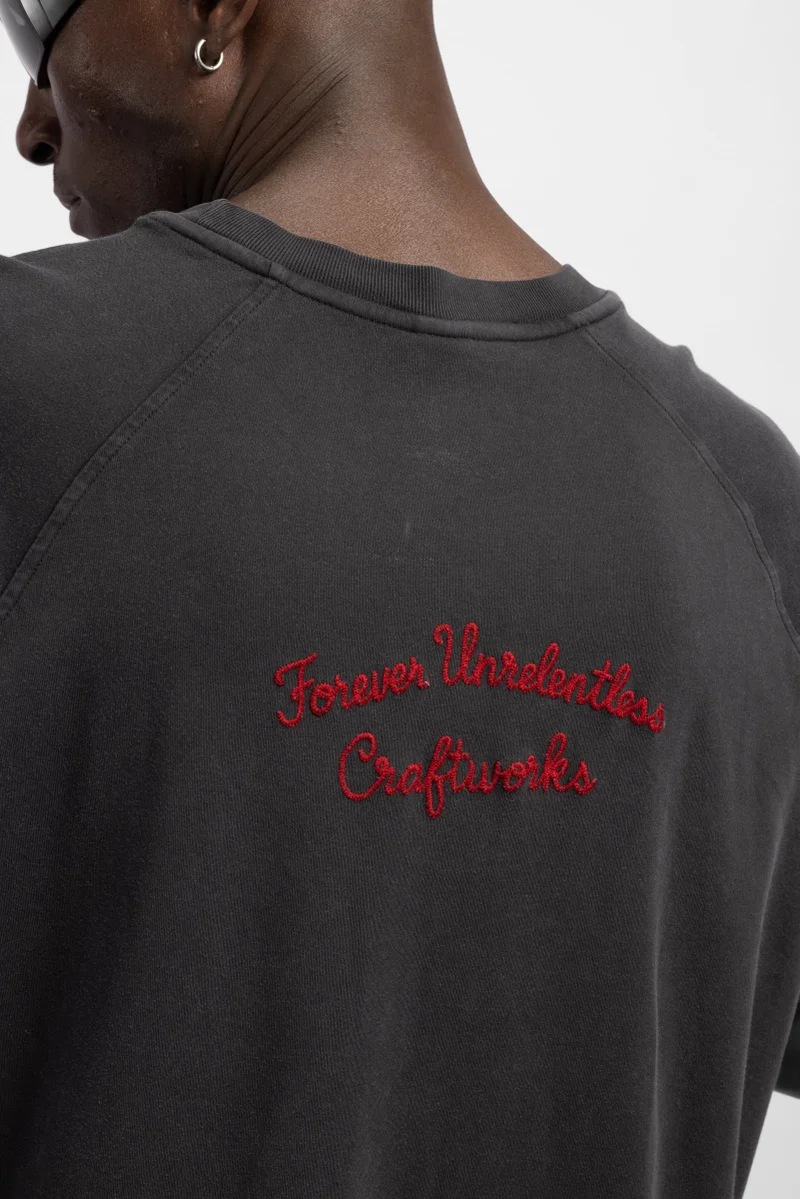 Catch Forever Unrelentless Embroidered T-Shirt