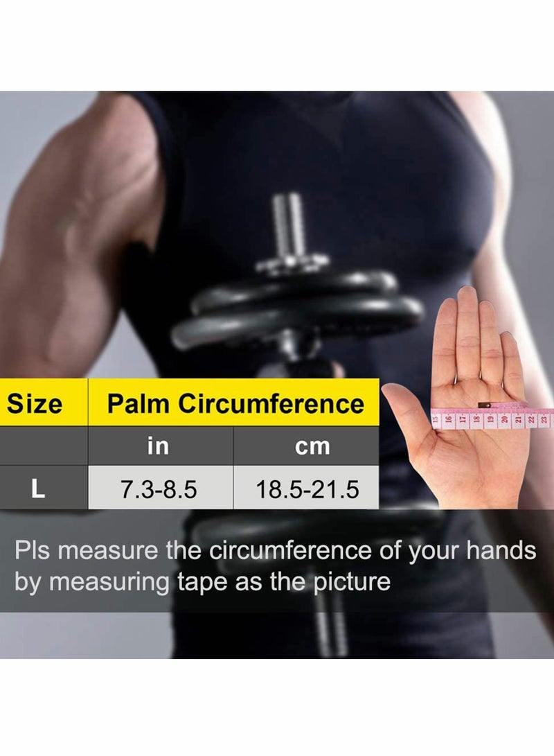 Zikra Gym Gloves Breathable Training Gloves with Microfiber Fabric No Slip - Image 4