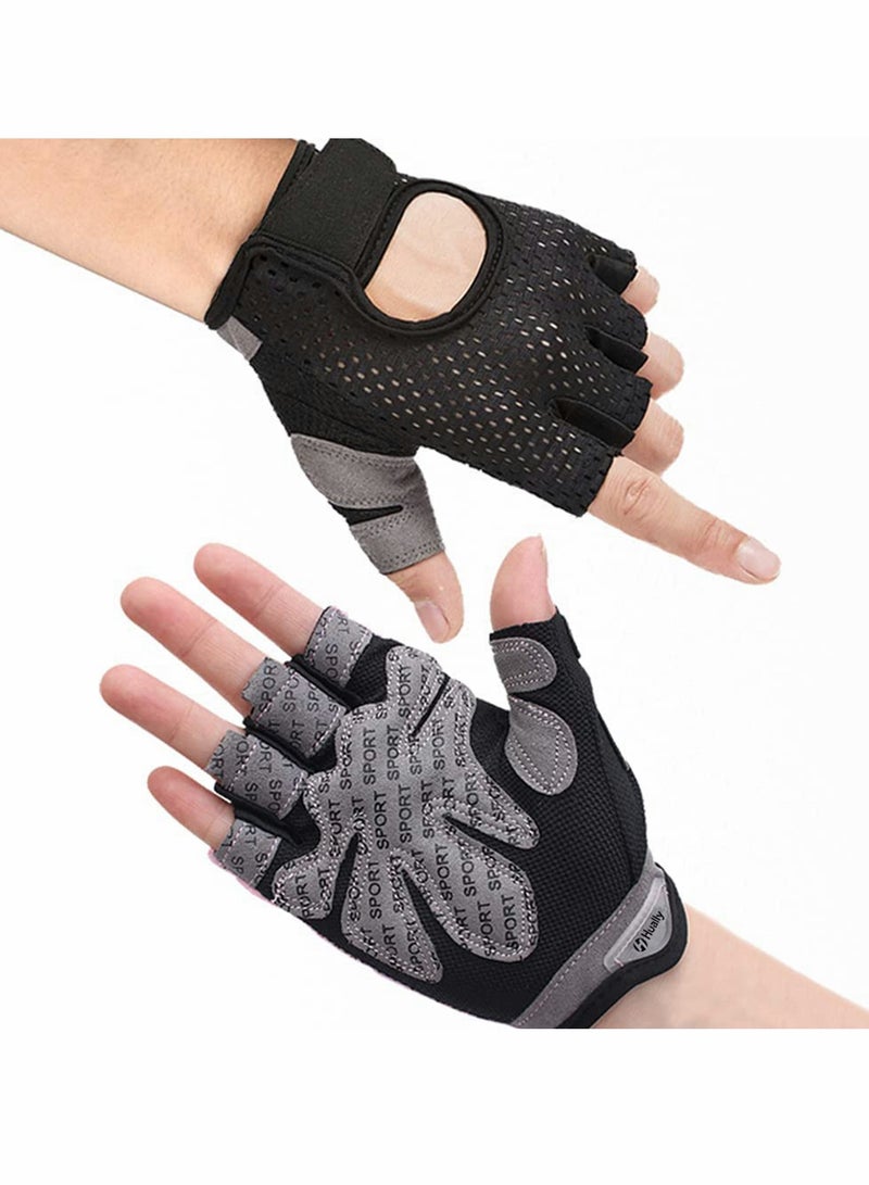 Zikra Gym Gloves Breathable Training Gloves with Microfiber Fabric No Slip - Image 1
