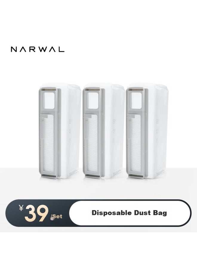 Yunjing Robot Vacuum Cleaner Dedicated - Disposable Dust Collection Bags , Compatible With Yunjing J5/r10/j4/j4lite/k1/xiaoyao001 Light Dust Collection