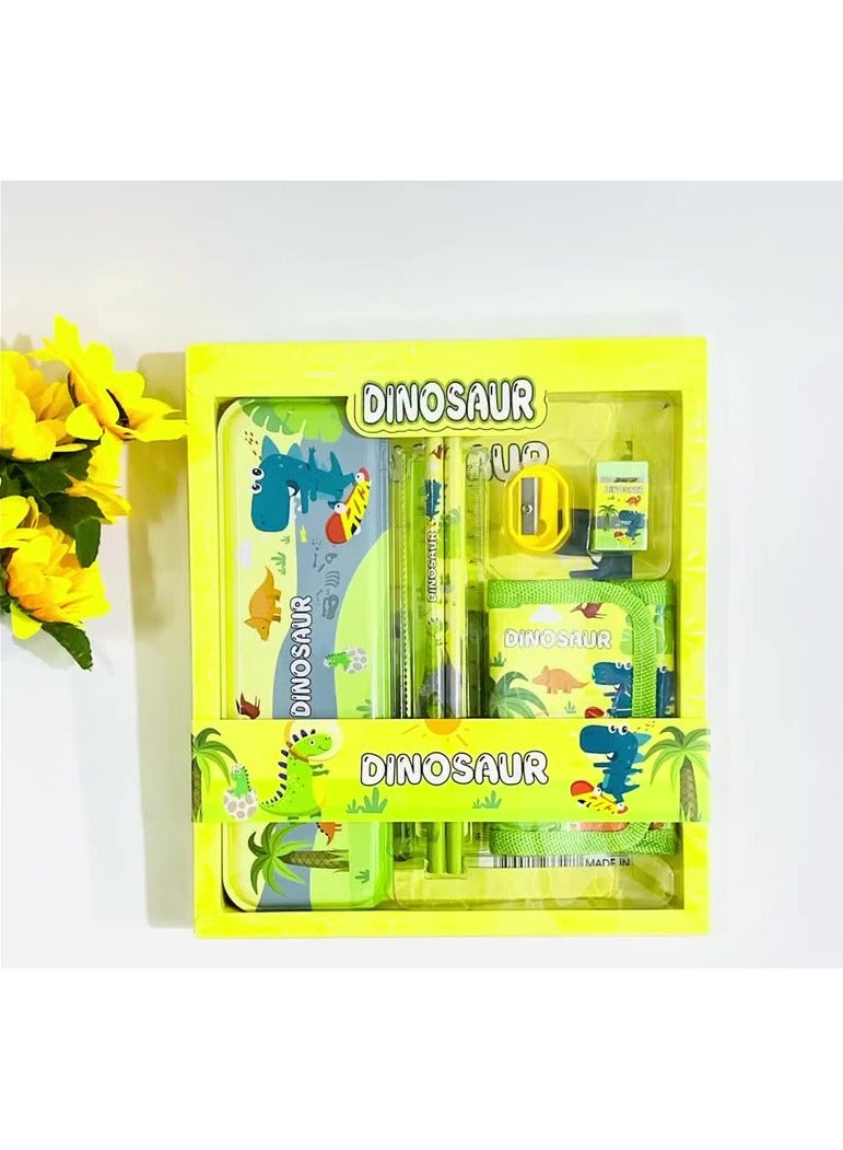 Generic Back to school supplies set Perfect space gift for students school supplies Cute stationery set Includes fun pencils, erasers, sharpeners, pencil cases and crayons Ideal for school and office supplies  - Image 2