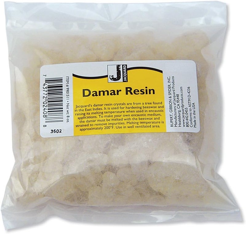 Jacquard Jacquard Damar Resin  8 Oz Bag 