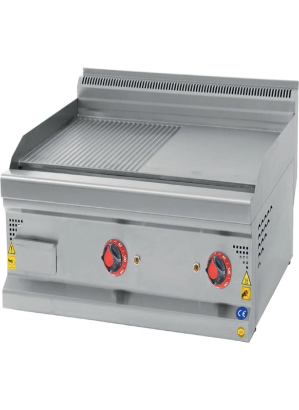 CSA Inox Karacasan Industrial 900 Series Countertop Electric Semi-Channel Grill 