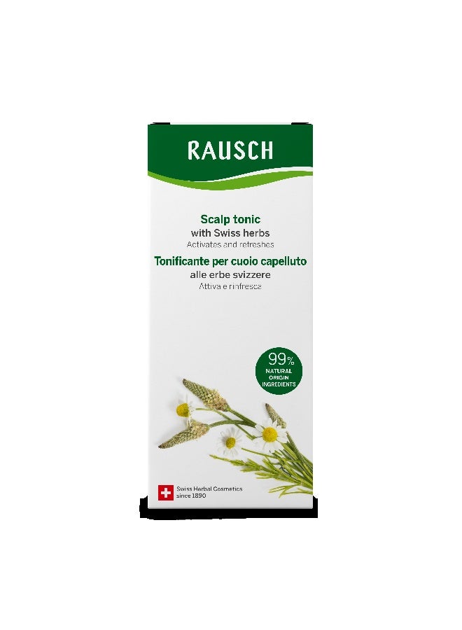 RAUSCH Herbal Hair Tonic (200 ml) – Revitalizing Scalp Treatment for Normal Hair, with Swiss Herbal Extracts, Leave-In Formula 200ml - Image 3