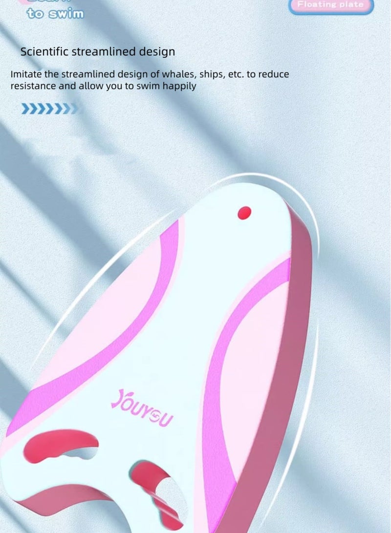 YouYou Sports swimming backboard. Training aid for children, adults and beginners. Floating board-pink - Image 2