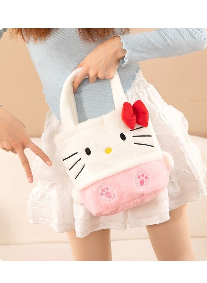 Cute plush toy cartoon plush bag handbag  - Image 2