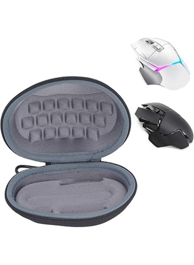 حافظة ماوس ألعاب بلايستي G502 X بلس، حافظة تخزين صلبة مقاومة للماء والصدمات، مبطنة بالمخمل لحماية الماوس أثناء السفر، متوافقة مع رازر باسيليسك V3 برو وماوسات الألعاب اللاسلكية الأخرى - Image 1