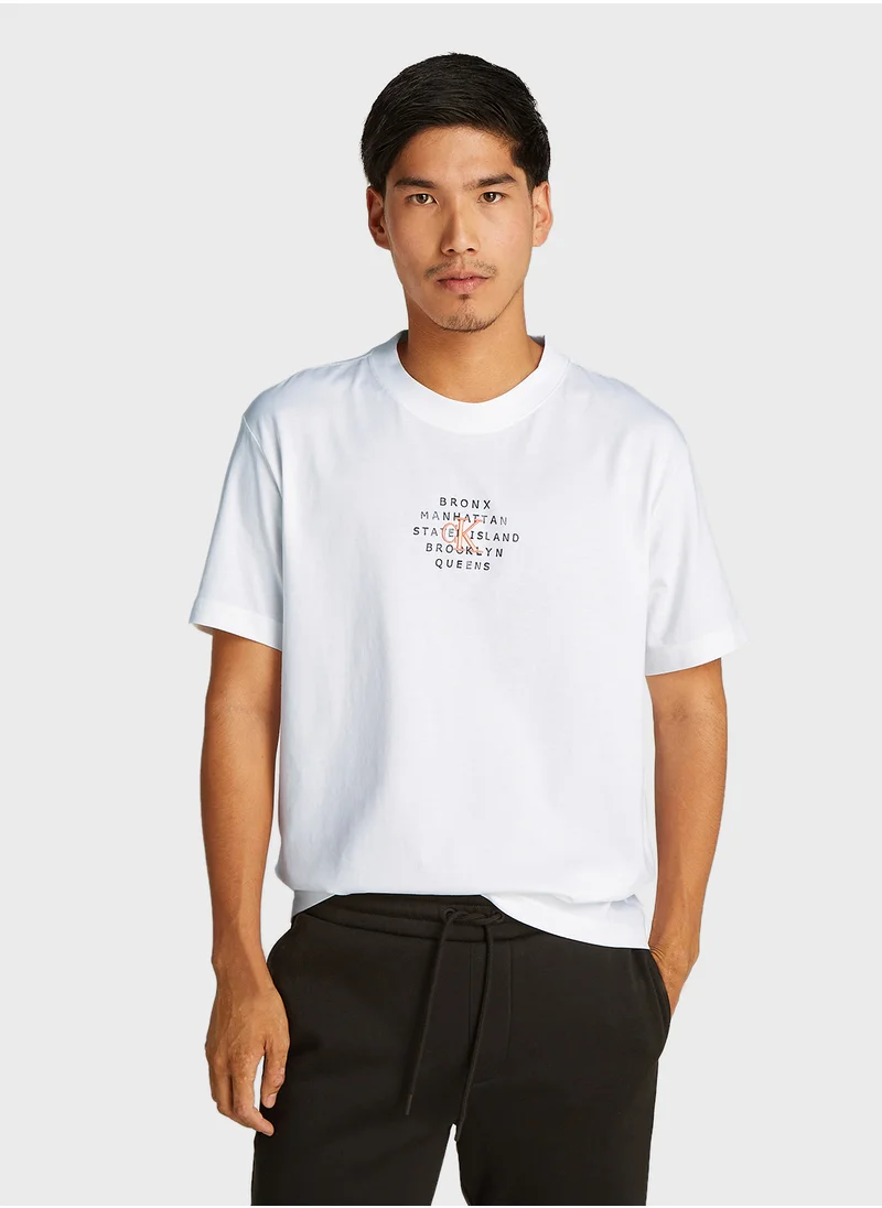 Calvin Klein Jeans NYC STAMP GRAPHIC TEE