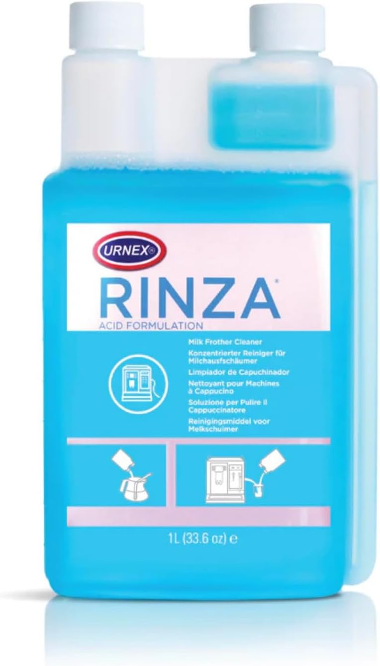 Urnex Rinza Acid Formula Milk Frother Cleaner, 33.8-Ounce - Image 1