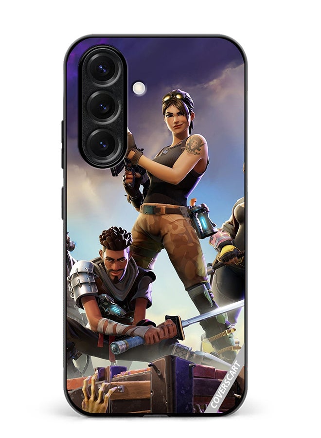 VR CREATIVE Protective Case Cover For Samsung Galaxy S25 Plus Fortnite Design Multicolour