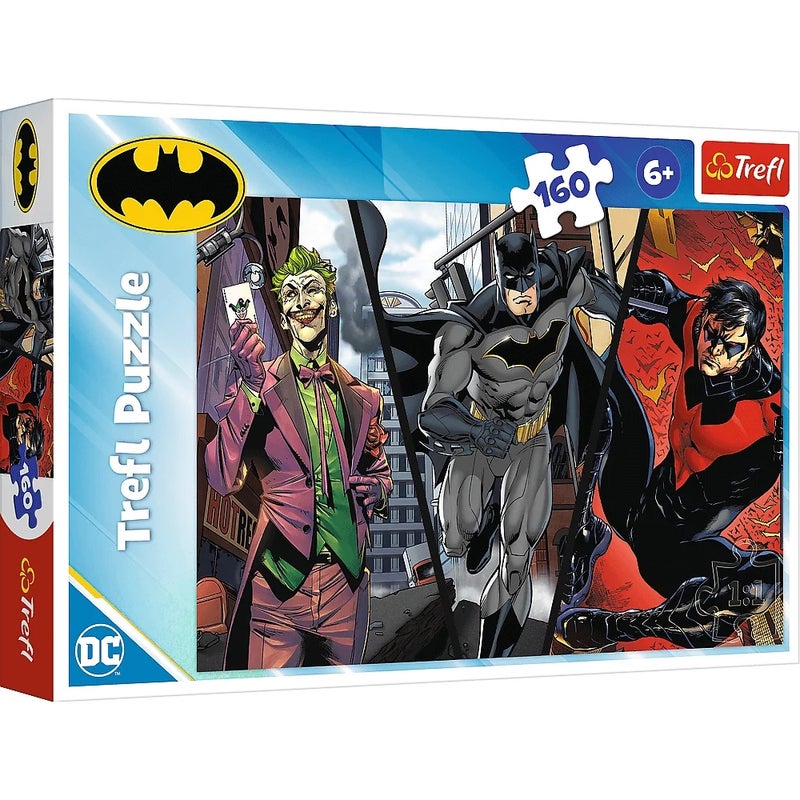 Trefl - DC Batman Ready for Action Puzzle 160 Pieces - 15425 - Image 1