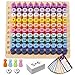 BUZIFU Wooden Montessori Multiplication Board Game Math Educational Toys Multiplication Table Board Game Montessori Math Manipulatives Toys Toddlers Kids Multiplication Chart Game for Early Education - Image 3