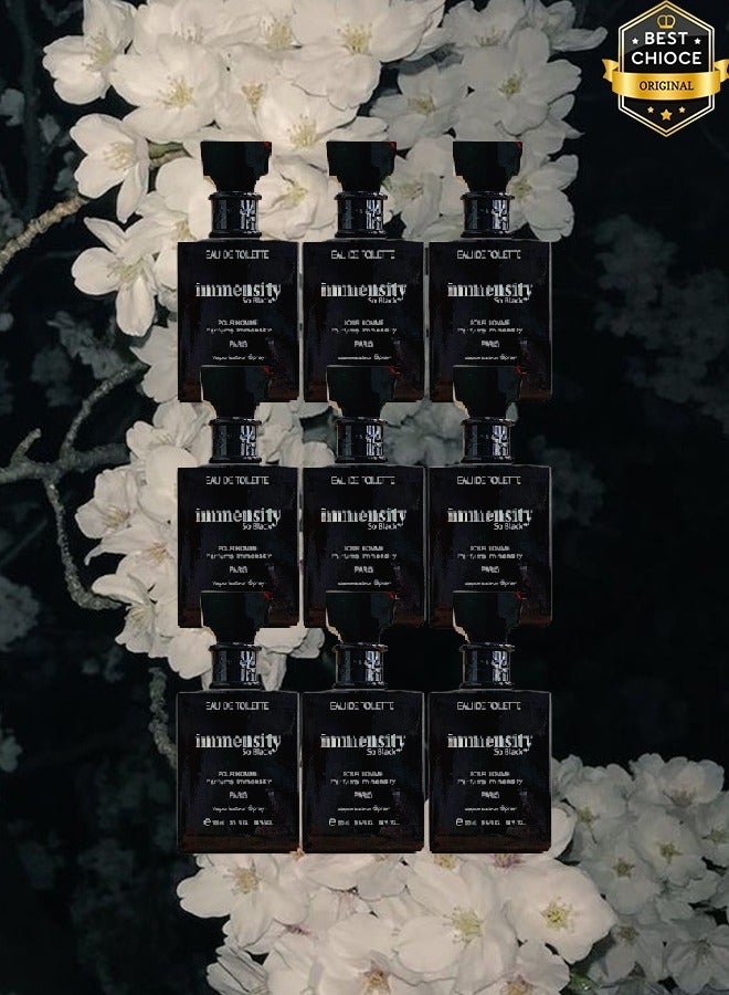 إمنسيتي 9 قطع عطر سو بلاك باريس للرجال 100 مل - Image 1