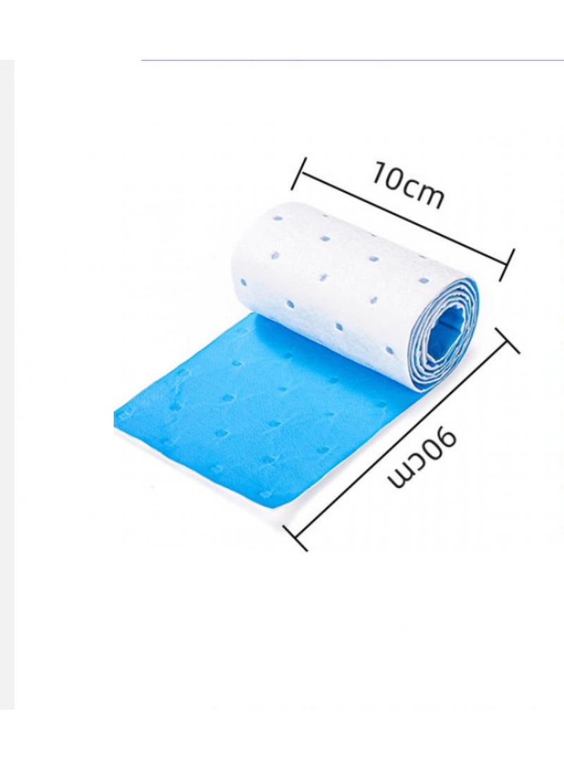 واي آند دي قطعة من فلتر المطبخ خزان فلتر المطبخ سميك عالي الكفاءة مضاد للتسرب لتنظيف شفاط المطبخ من الورق الماص للزيت - Image 4