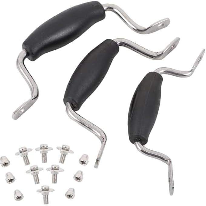 كيلا 3 قطع من مقابض أغطية الأواني المصنوعة من الفولاذ المقاوم للصدأ، مقبض علوي لغطاء الأواني، مقبض غطاء أواني الطهي العالمي المقاوم للحرارة، مقبض بديل لأغطية أواني الطهي في المطبخ، مقابض حمل أغطية المقالي البديلة - Image 1