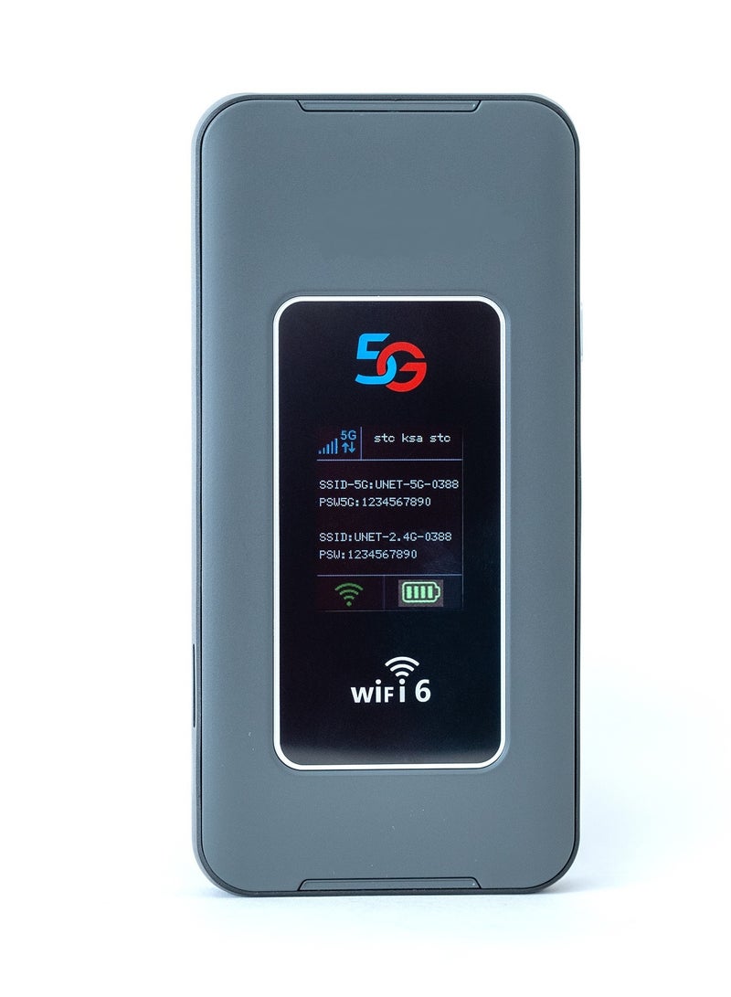 MF650M Portable 5G Router – Quad-Core Qualcomm X55 Processor, 8000mAh Battery, Fast Wi-Fi  - Image 1