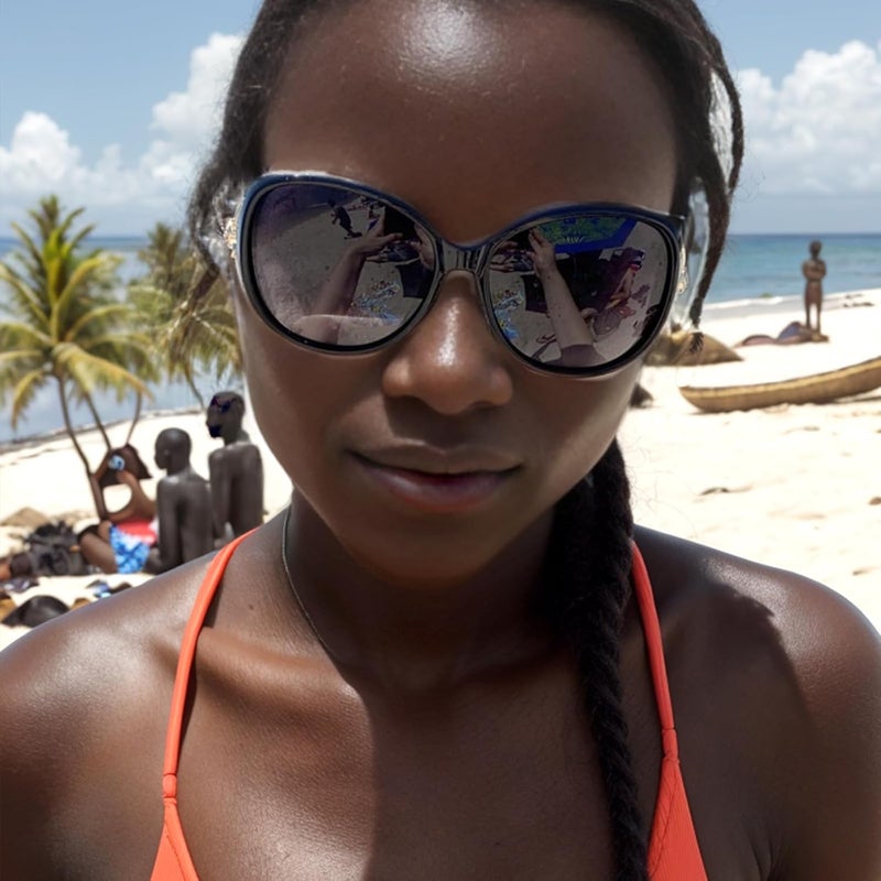FIMILU Sunglasses for Women Trendy Polarized Sunglasses Oversized Big Sun Glasses Ladies Shades UV Protection | Fits Over Glasses ≤5.4"x1.65". Side Shields Block Sun & Wind. Weighs Only 1.1 oz—Light enough for All-day Comfortable Driving - Image 5