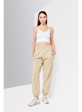 adidas By Stella McCartney Women Sportswear Fit Brand Logo Training Sweatpants, Khaki  - Image 2