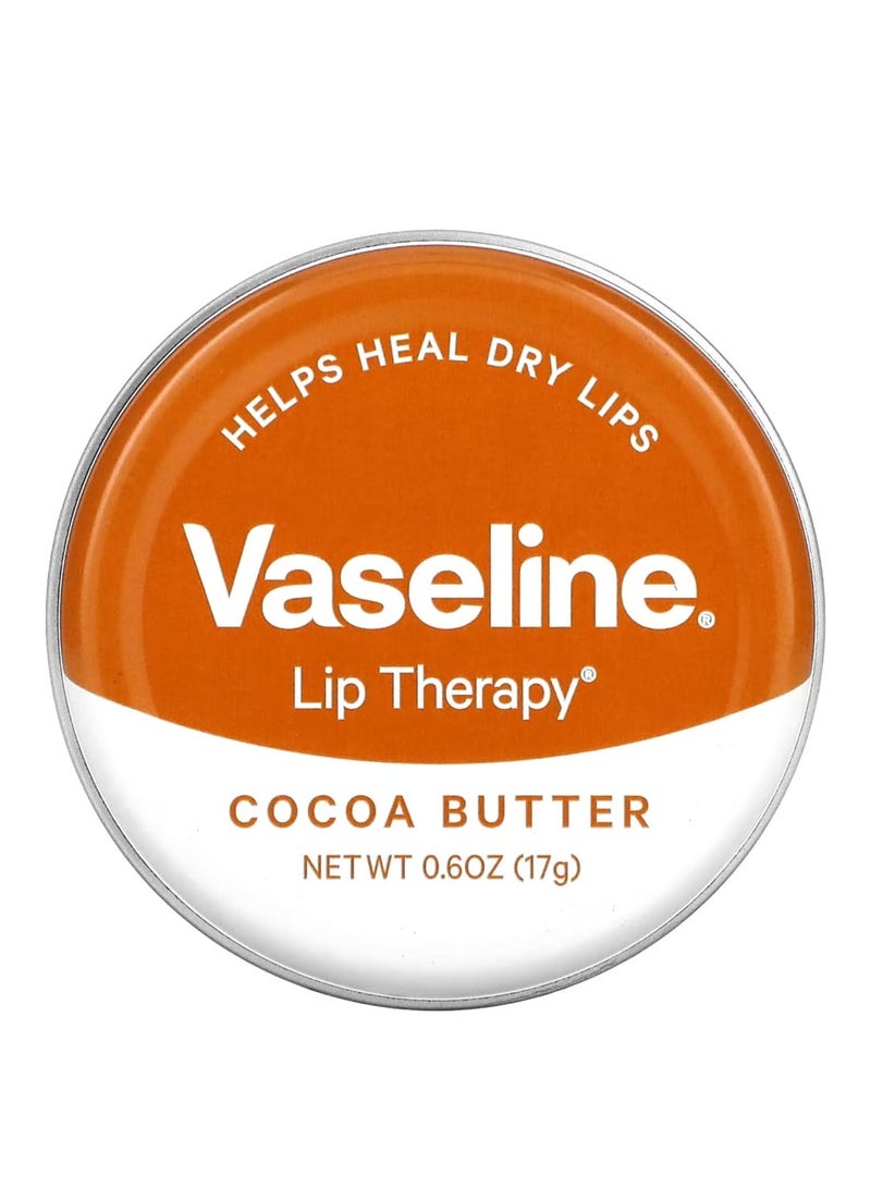 Vaseline Lip Therapy Cocoa Butter 0.6 oz (17 g)