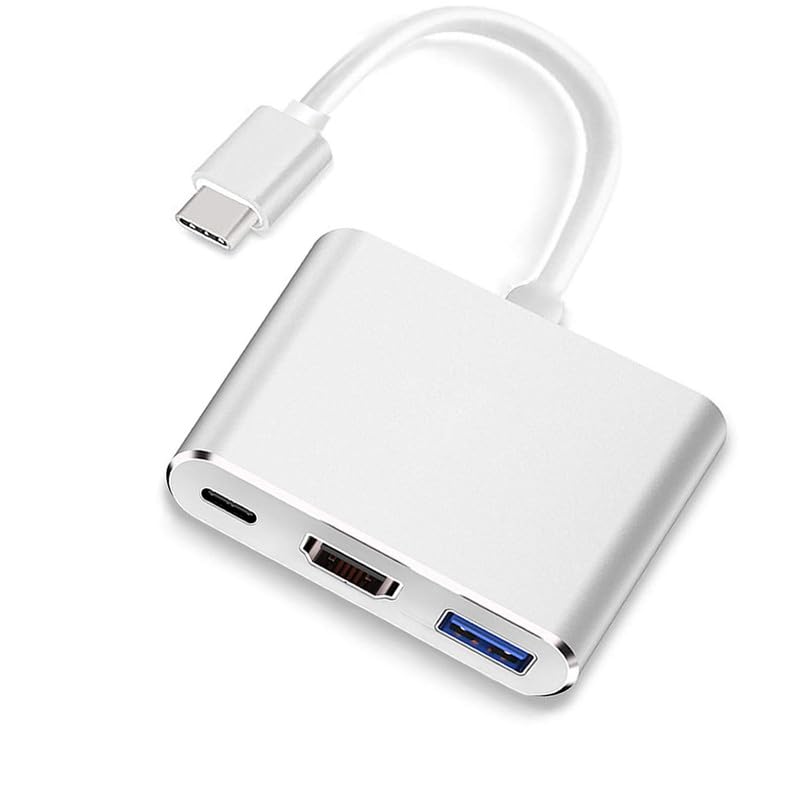 SANCY محول USB-C إلى HDMI (4K @ 60Hz) - محول 3 في 1 من نوع C لجهاز MacBook و Chromebook و iMac وغيرها من أجهزة USB-C - Image 3