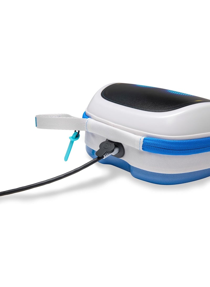 باور أيه حافظة حماية PowerA لجهاز التحكم DualSense اللاسلكي - أسترو بوت، مرخصة رسميًا، بلاي ستيشن 5، تخزين متين، تمرير كابل الشحن، حقيبة سفر وحمل | 81313 - Image 3