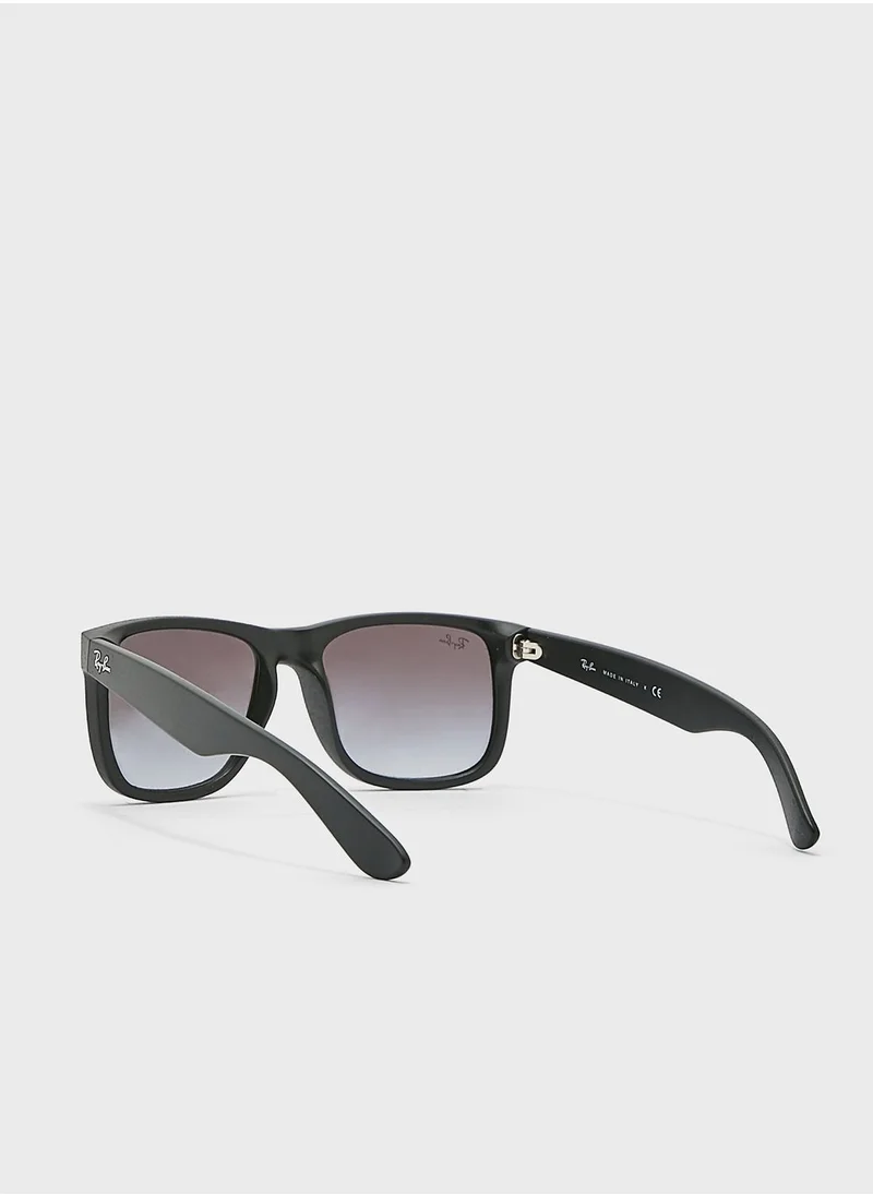 Ray-Ban 0Rb4165 Justin Square Sunglasses