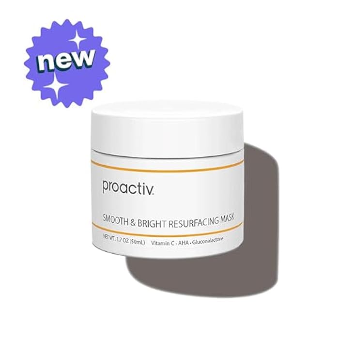 Proactiv Smooth & Bright Resurfacing Vitamin C Face Mask - Targets Post Acne Dark Marks, Hyperpigmentation, Rough Texture, Formulated for Acne-Prone Skin, 1.7 Oz - Image 2