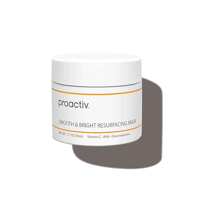 Proactiv Smooth & Bright Resurfacing Vitamin C Face Mask - Targets Post Acne Dark Marks, Hyperpigmentation, Rough Texture, Formulated for Acne-Prone Skin, 1.7 Oz - Image 1