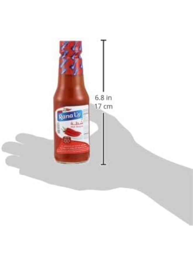 Rana Hot Sauce, Authentic Saudi Spicy Chili Sauce, Ideal for Dipping & Cooking, 3 x 180ml Bottles - Image 2