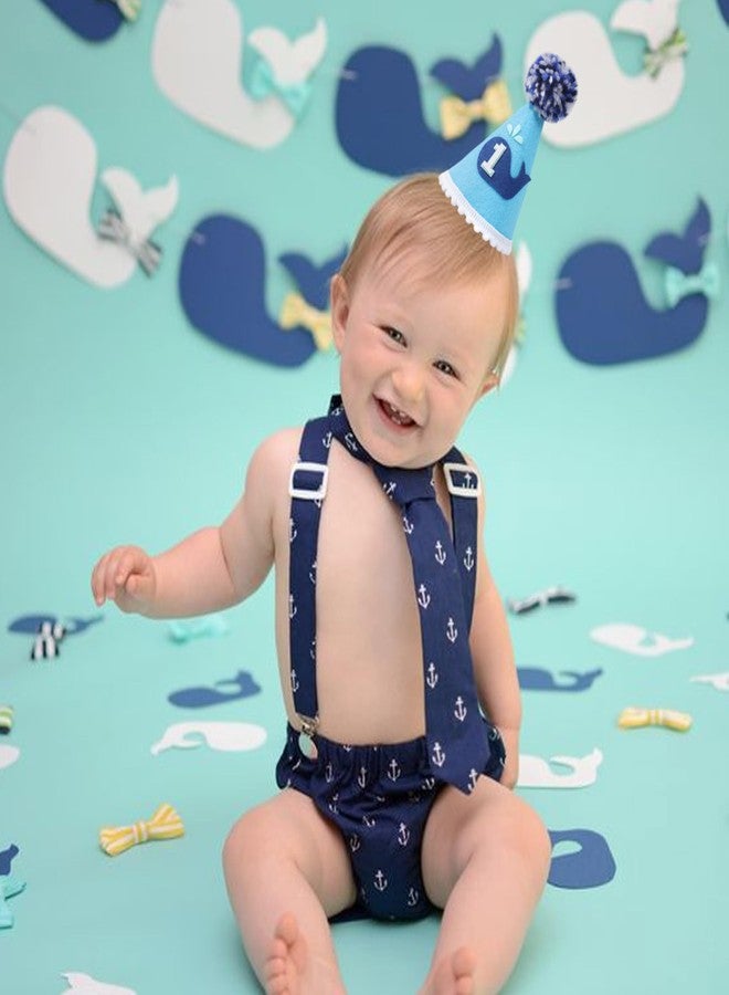 YOUAME 1st Birthday Party Hat - Whales Crown for Baby's First Birthday Party, Decorations and Photo Props - Image 5