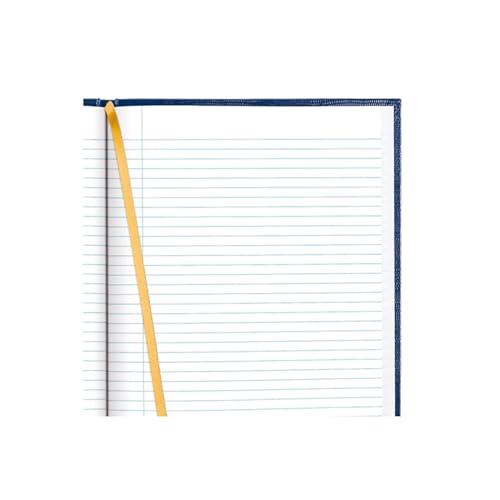 Blueline Executive Journal, Lizard-Like Hard Cover, Ribbon Bookmark, 150 Pages, 10.75" x 8.5", Blue (A10.82) - Image 4